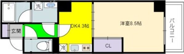 吹上駅 徒歩8分 5階の物件間取画像